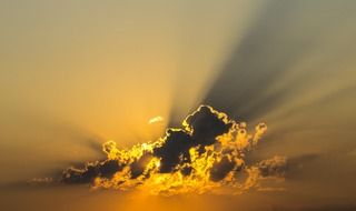Yellow Cloudy sky
