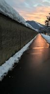 Sidewalk in Switzerland