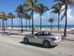 Car in Miami,USA
