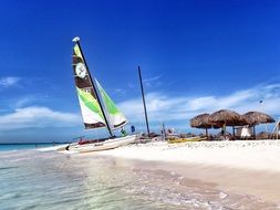 Beach in Cuba
