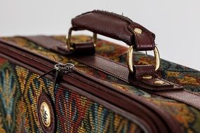 expensive travel suitcase