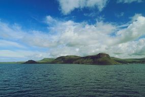 Hills on the coast