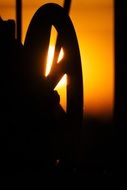 adjusting wheel
