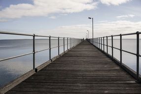 incredibly beautiful jetty pier