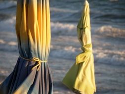 colorful beach umbrella