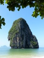 view from the beach in thailand