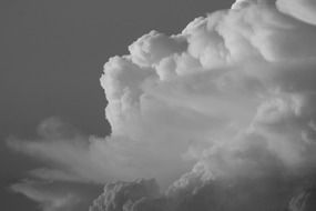 picture of the grey sky