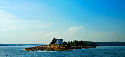 incredibly beautiful lighthouse island