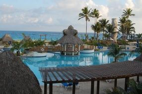 Hotel with large pools in Punta Cana