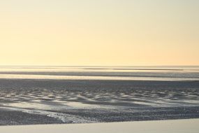 beach on Ameland island