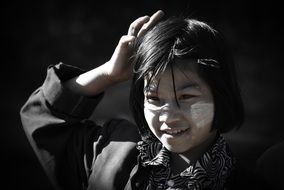 cambodia children portrait