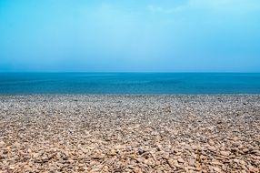 on the beach of Greece