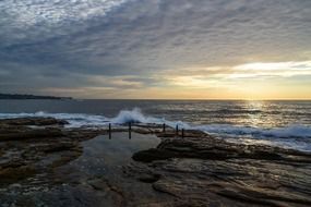 picturesque and pretty coast