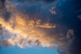 gathering clouds before the storm
