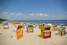 baltic sea clubs on the beach