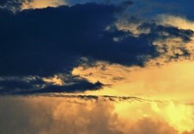 dark sunset