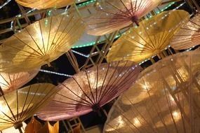 umbrellas festival thailand