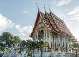 temple in Thailand Asia