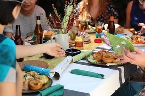 Friends dinner
