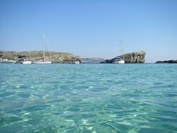 Water in Mediterranean Sea