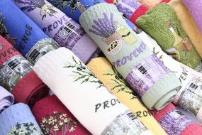 lavender napkins in france