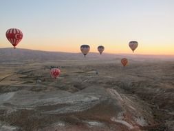 hot air balloon festival in cappadocia