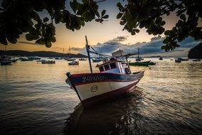 Boat in Brazil