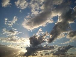 very beautiful clouds