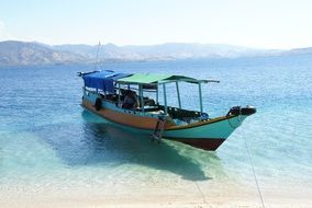 very beautiful indonesia boat