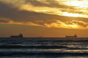 cargo ships