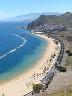 beach water sea coast sand playa las teresitas tenerife
