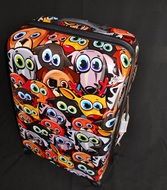 colorful suitcase cover