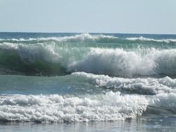 big waves in New Zealand