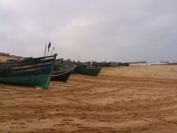 Boats on the seaside