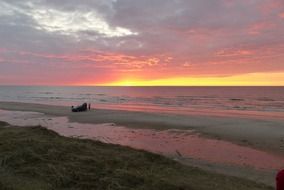 wonderful pink afterglow