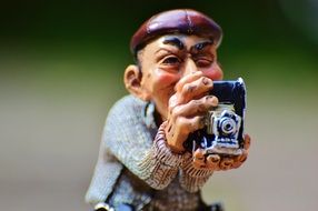 tourist and photographer
