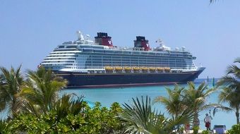 Disney cruise line on the holiday