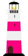 lighthouse pink wonderful