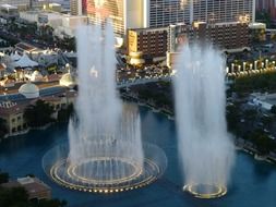 fountains urban touristic sightseeing