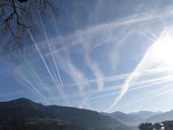 airplanes over Kaprun