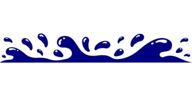 Water splash clipart