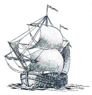 vintage ship design drawing