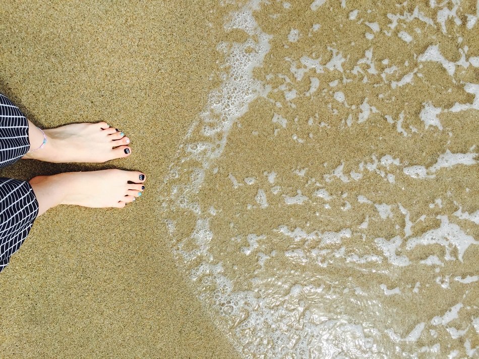 sand Naksan beach