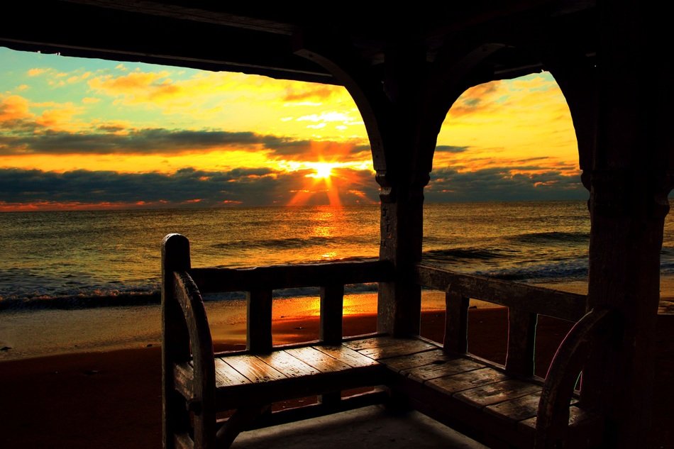sunrise at the terrace