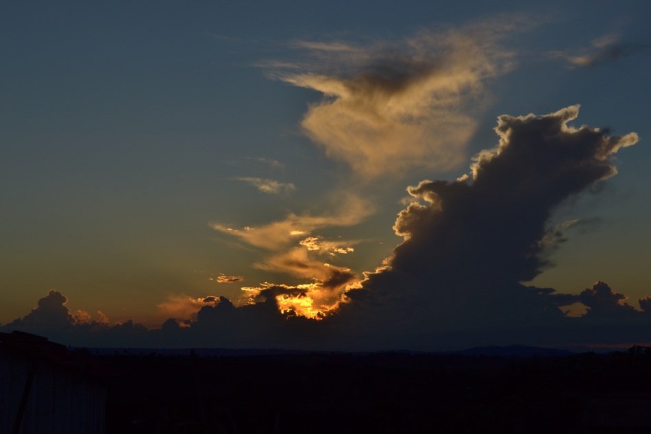 clouds at sunset
