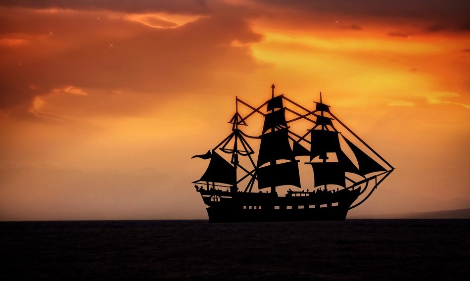 Seafaring on the sailing vessel