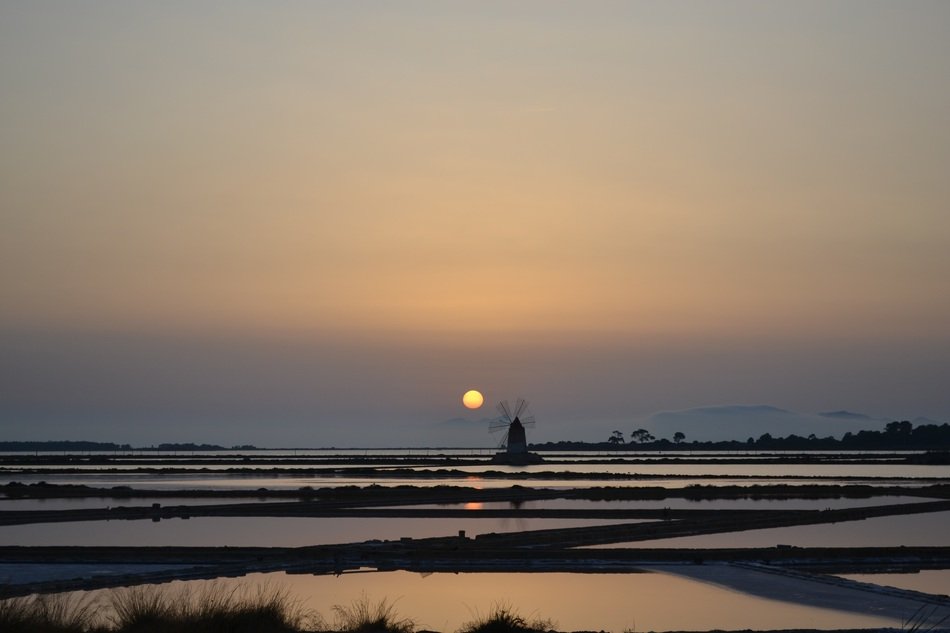 mill sunset