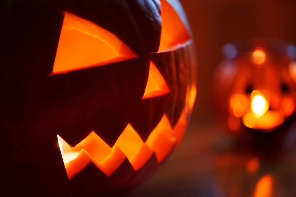 pumpkin scary head for halloween