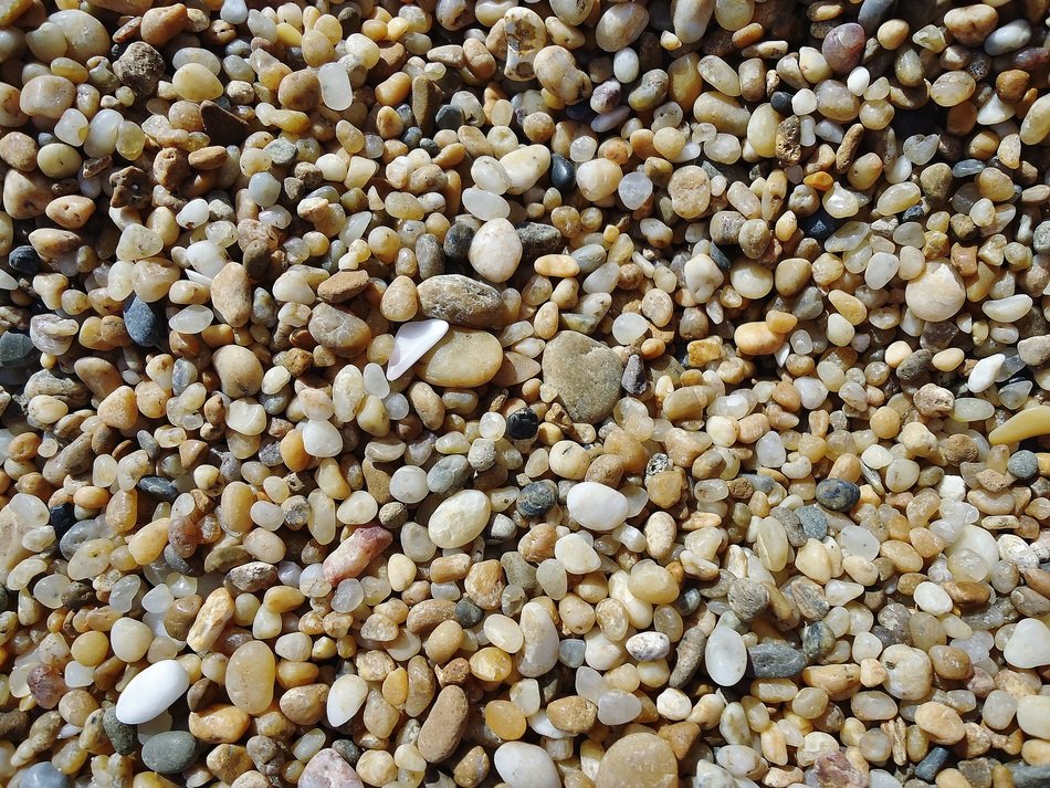 pebbles on the beach