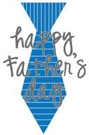 clipart of the Beautiful Happy Father